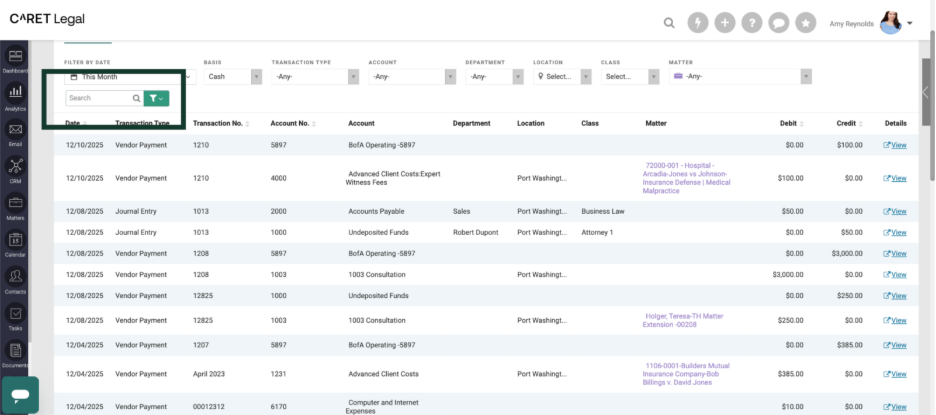 Leverage our Search Window